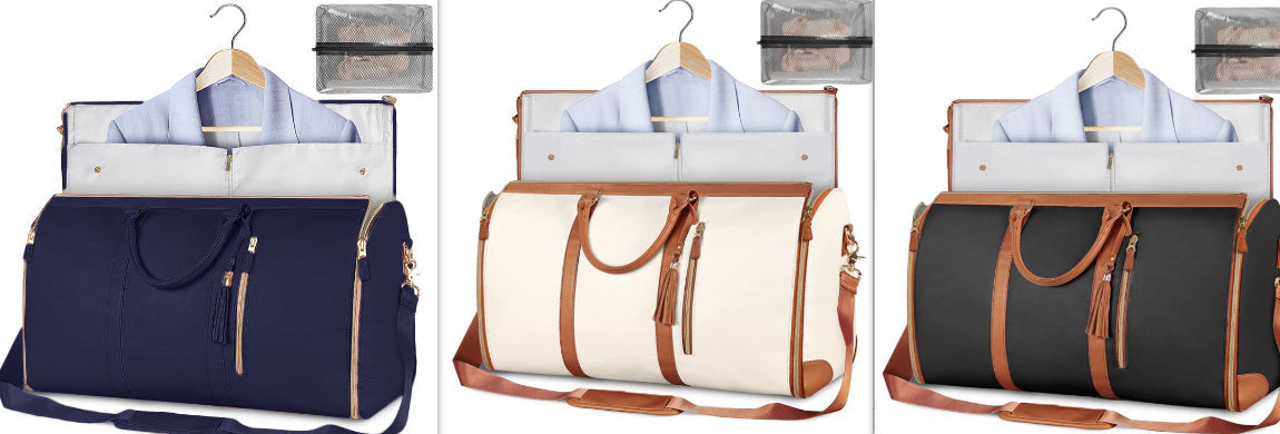👜 Large Travel Duffle Bag – Waterproof Folding Suit & Clothes Tote