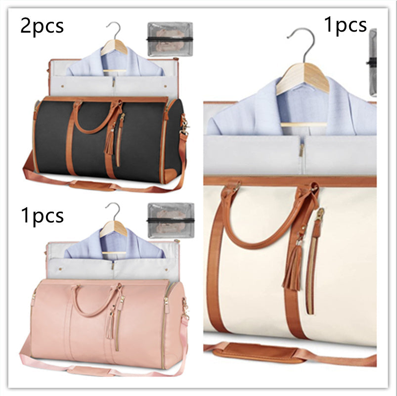 👜 Large Travel Duffle Bag – Waterproof Folding Suit & Clothes Tote