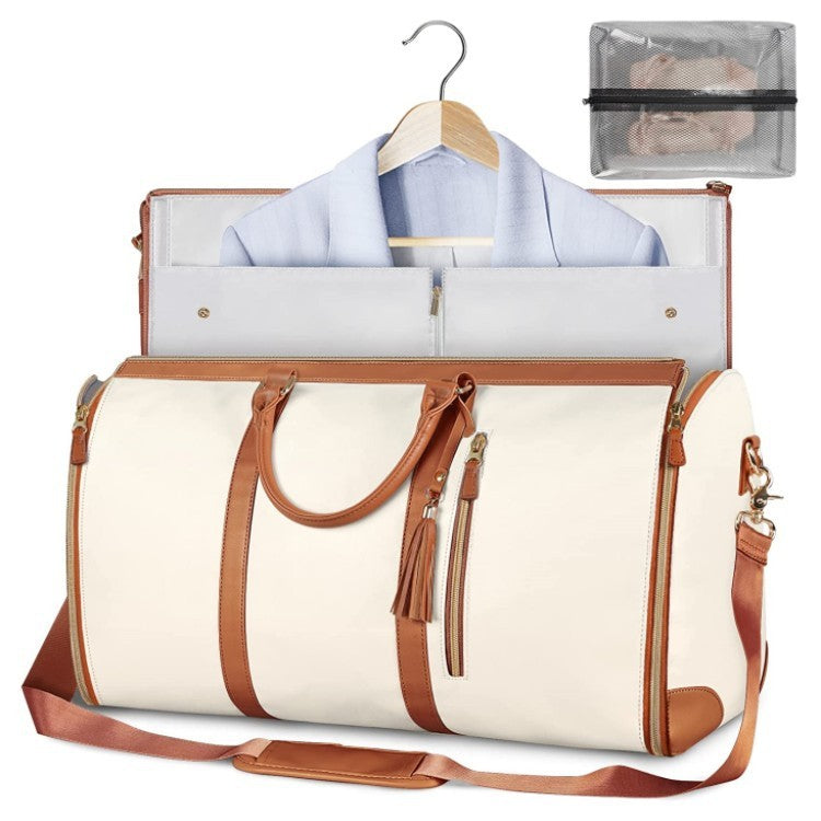 👜 Large Travel Duffle Bag – Waterproof Folding Suit & Clothes Tote