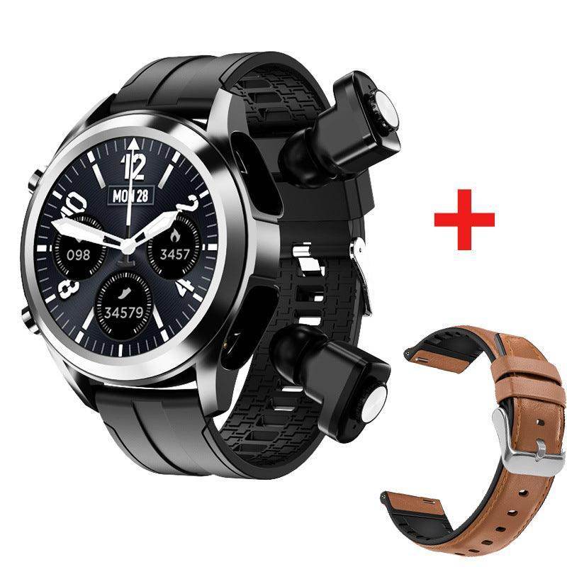 Headset Sports Bracelet 2-In-1 Heart Rate Monitoring Smart Watch