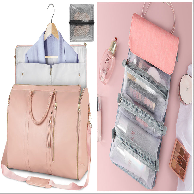 👜 Large Travel Duffle Bag – Waterproof Folding Suit & Clothes Tote