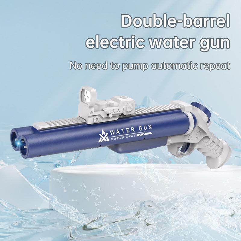 Double tube electric water gun
