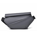 Men’s Anti-Theft Fanny Pack Crossbody Belt Bag Adjustable Strap – Grey One Size