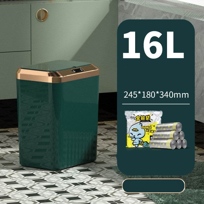 Smart Trash Can with Automatic Lid