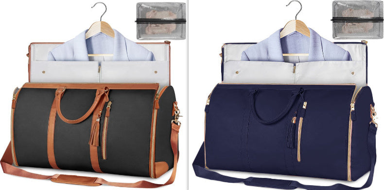 👜 Large Travel Duffle Bag – Waterproof Folding Suit & Clothes Tote