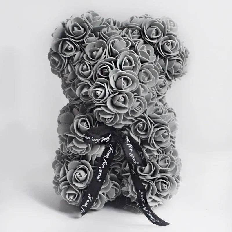 Valentine Foam Forever Rose Teddy Bear