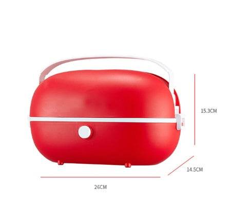 Portable Cooking Electric Lunch Box Stainless Steel