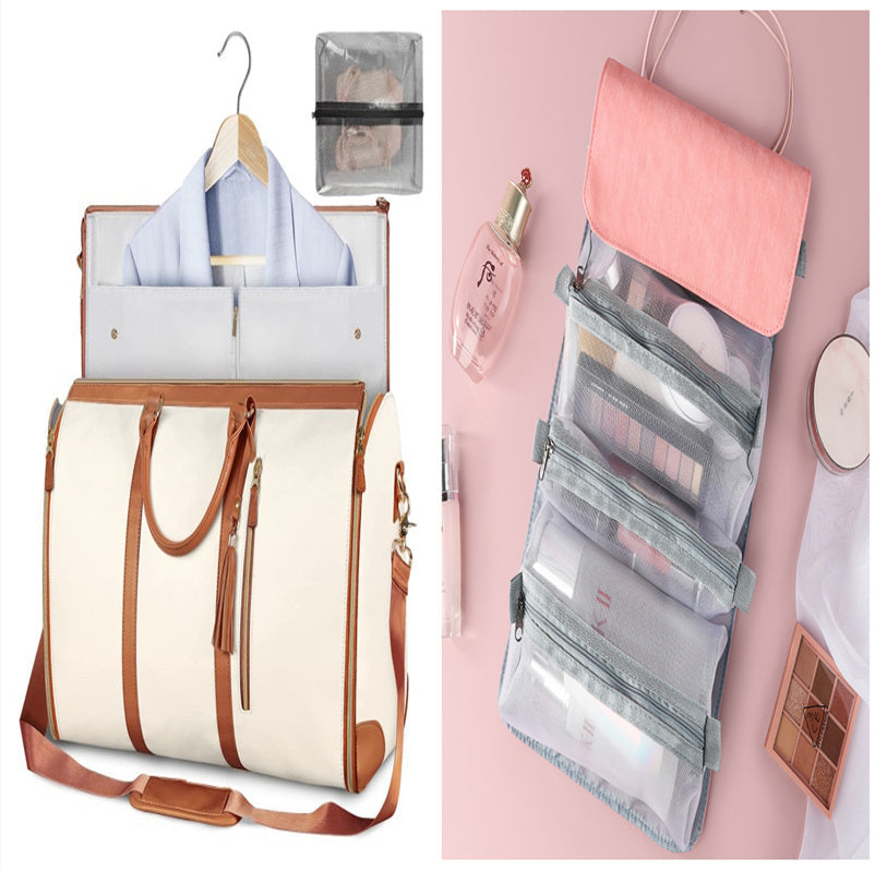 👜 Large Travel Duffle Bag – Waterproof Folding Suit & Clothes Tote