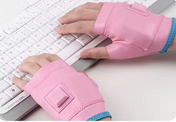 🧤 Smart Heating Gloves – Rechargeable Half-Finger Gloves