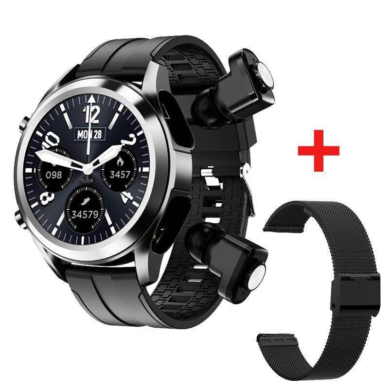 Headset Sports Bracelet 2-In-1 Heart Rate Monitoring Smart Watch
