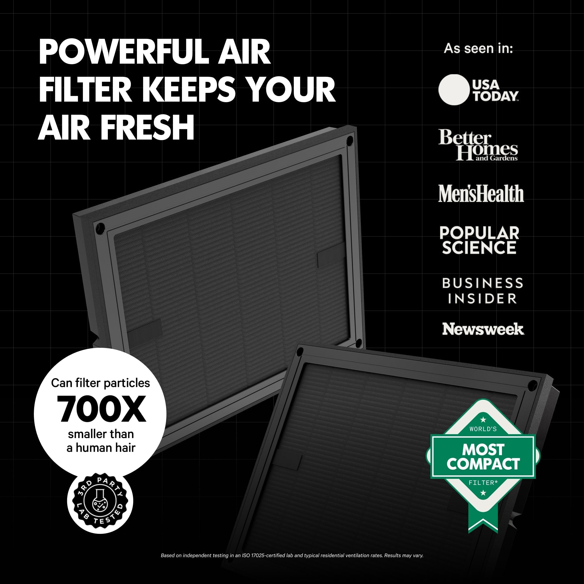 PuroAir 100i Smart HEPA Air Purifier – Compact Smart Air Cleaner for Home