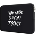 13.3in Laptop Sleeve Protective Soft Carry Case Compatible with 13.3–14in Notebooks – Black
