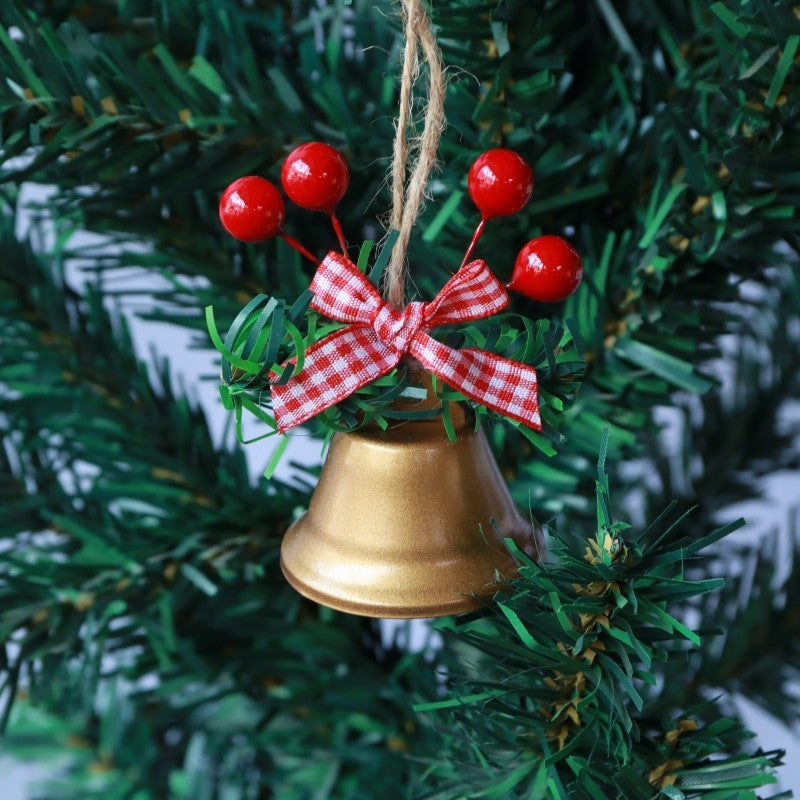 🔔 Jingling Bell Pendant – Hemp Rope Chinese Hawthorn Hanging Décor