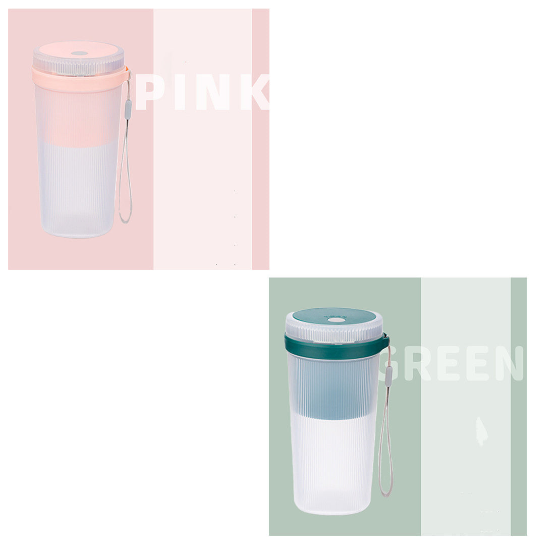 🍓 Portable USB Blender – Smoothie, Juicer & Sports Bottle in One