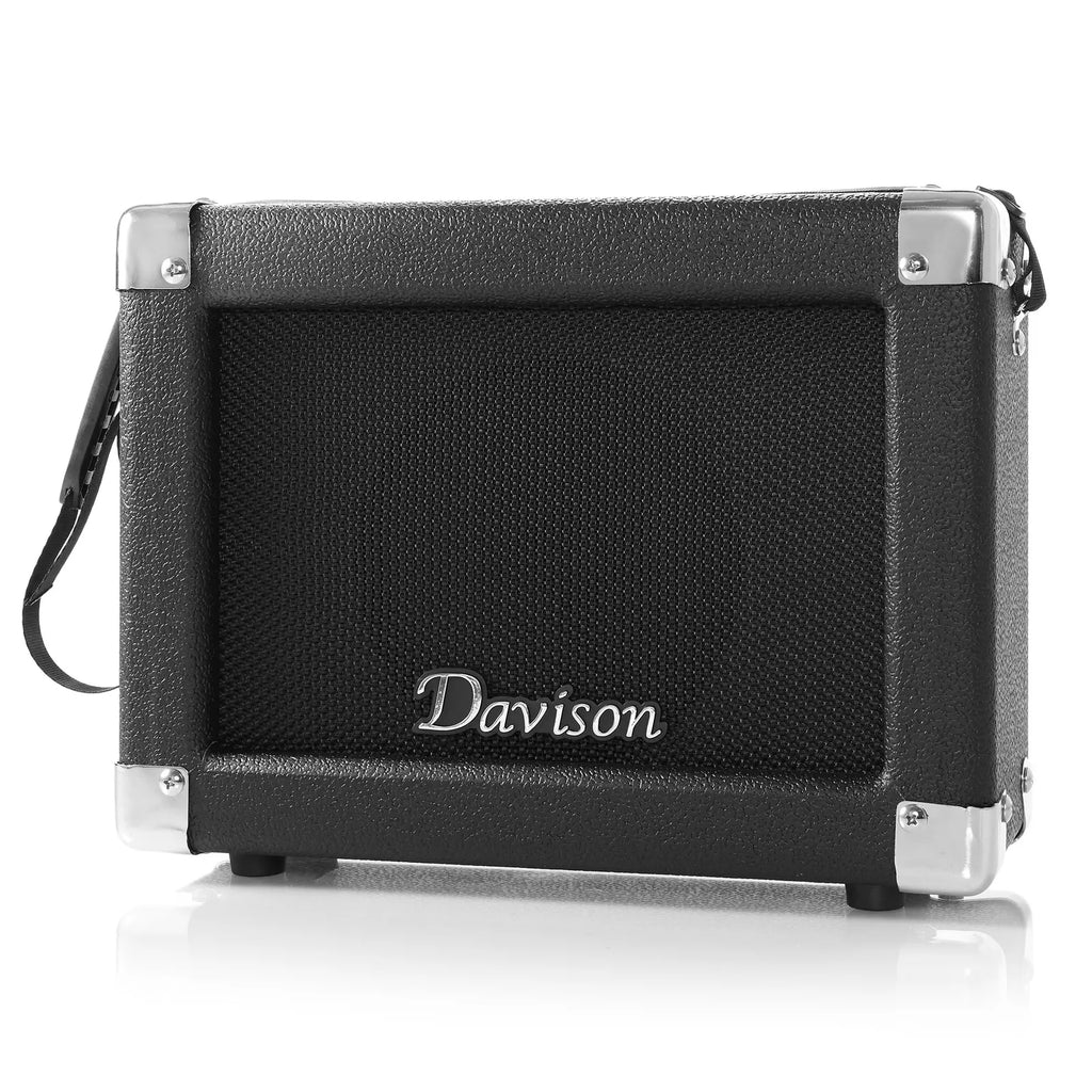 Portable 15-Watt Bass Guitar Amplifier Black