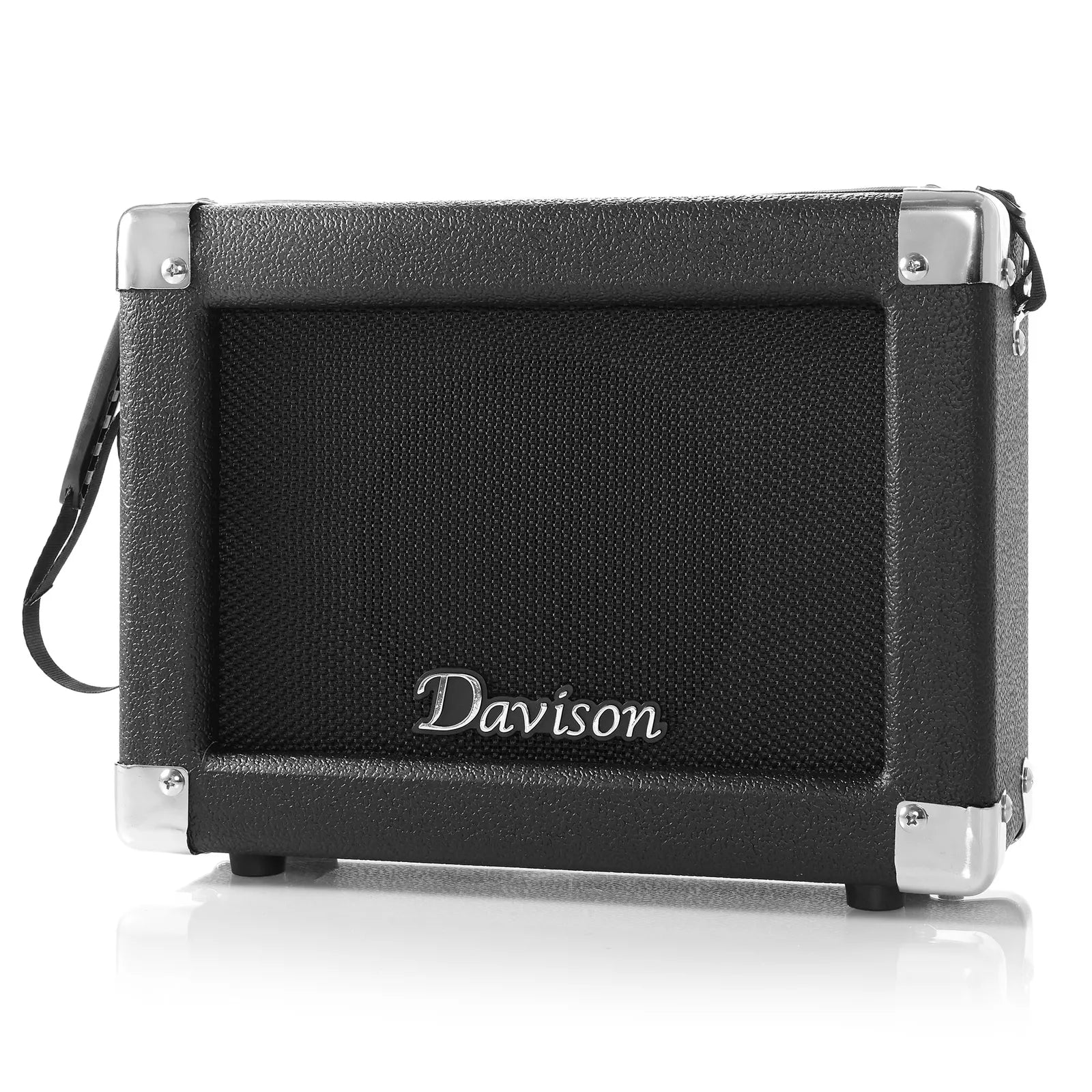 Portable 15-Watt Bass Guitar Amplifier Black
