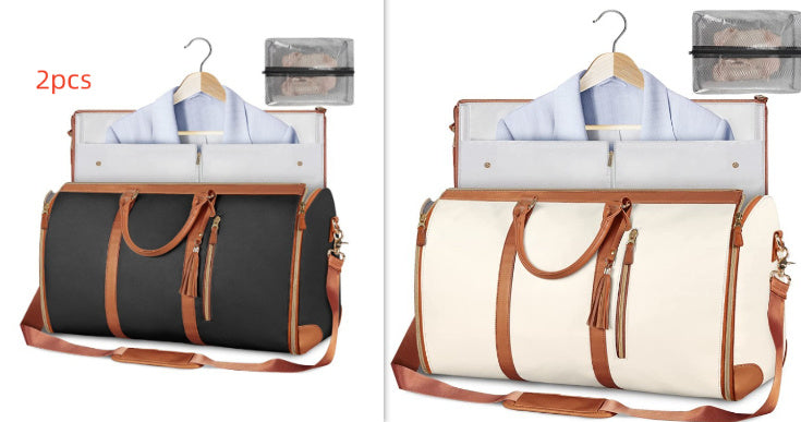 👜 Large Travel Duffle Bag – Waterproof Folding Suit & Clothes Tote