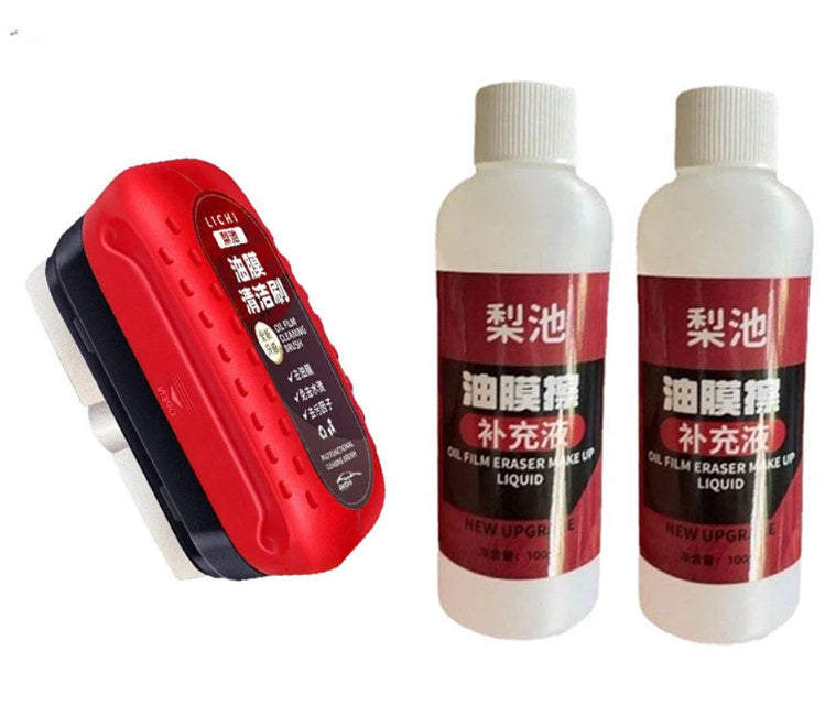 🚘 Car Windshield Cleaning Brush – Oil Film & Glass Dirt Remover Tool