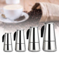 Stainless Steel Moka Coffee Pot – Moka Espresso & Latte Percolator