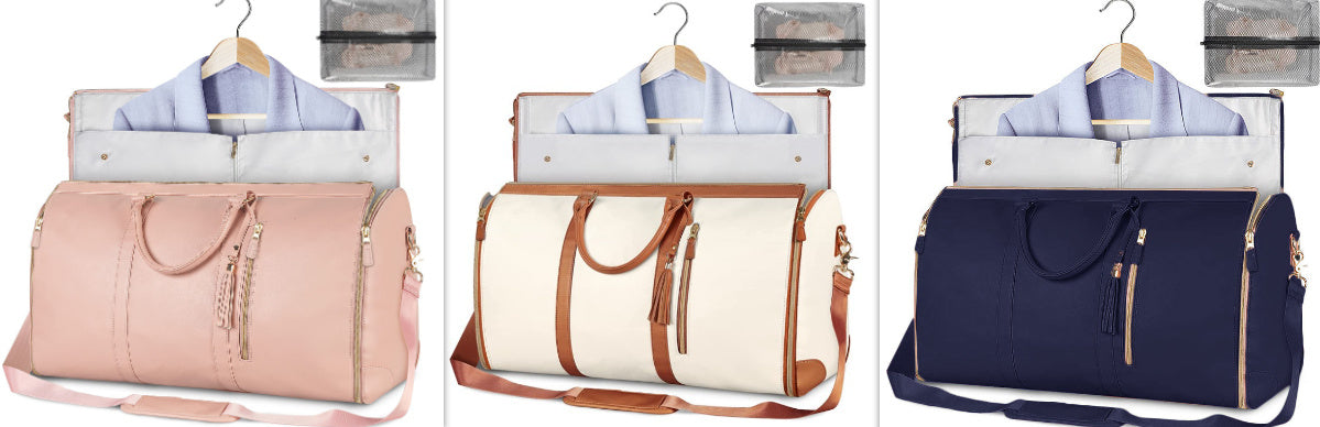 👜 Large Travel Duffle Bag – Waterproof Folding Suit & Clothes Tote