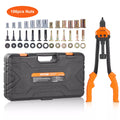 16" Rivet Nut Tool Set with 13 Mandrels and 186 Rivet Nuts