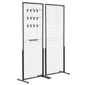 2-Pack Grid Wall Panels 2' x 5.6' Display and Organization