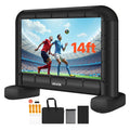 14 ft Inflatable Movie Screen with Quiet Blower and Carry Bag