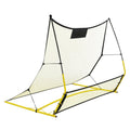 2-in-1 Soccer Rebounder Net 71"x40" with Bag for Training and Drills