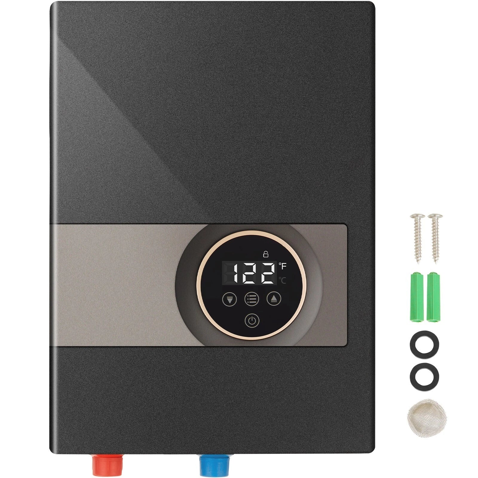 Tankless Electric Water Heater Wall Mounted Instant Hot Water 8KW