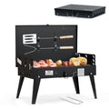 Charcoal Grill Portable Tabletop BBQ for Camping Foldable Compact