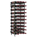 Freestanding Metal Wine Rack Holds 40 Bottles Expandable