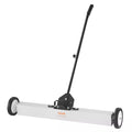 Magnetic Sweeper 36" with Wheels 55 lbs Capacity Adjustable Rod