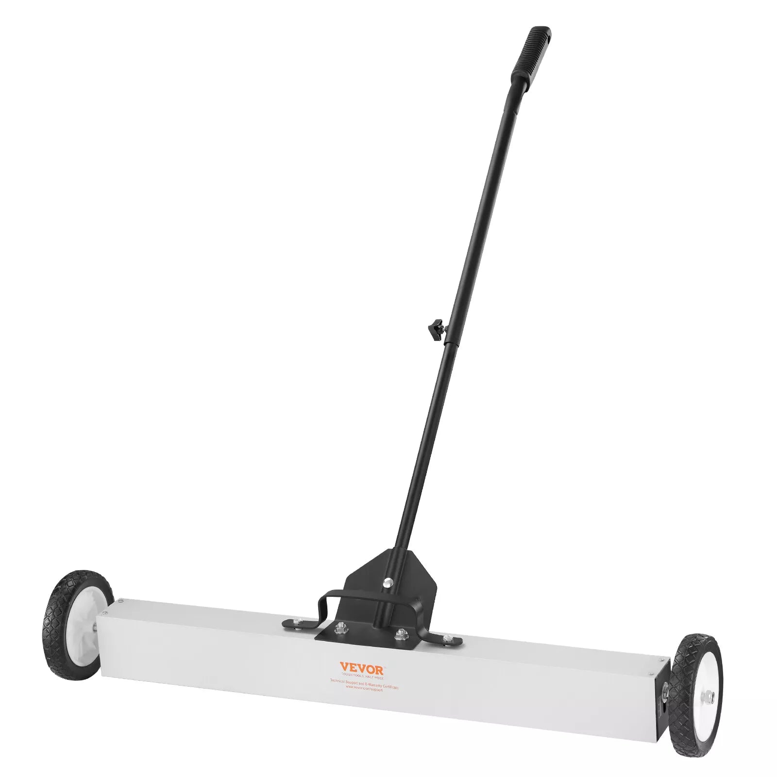 Magnetic Sweeper 36" with Wheels 55 lbs Capacity Adjustable Rod