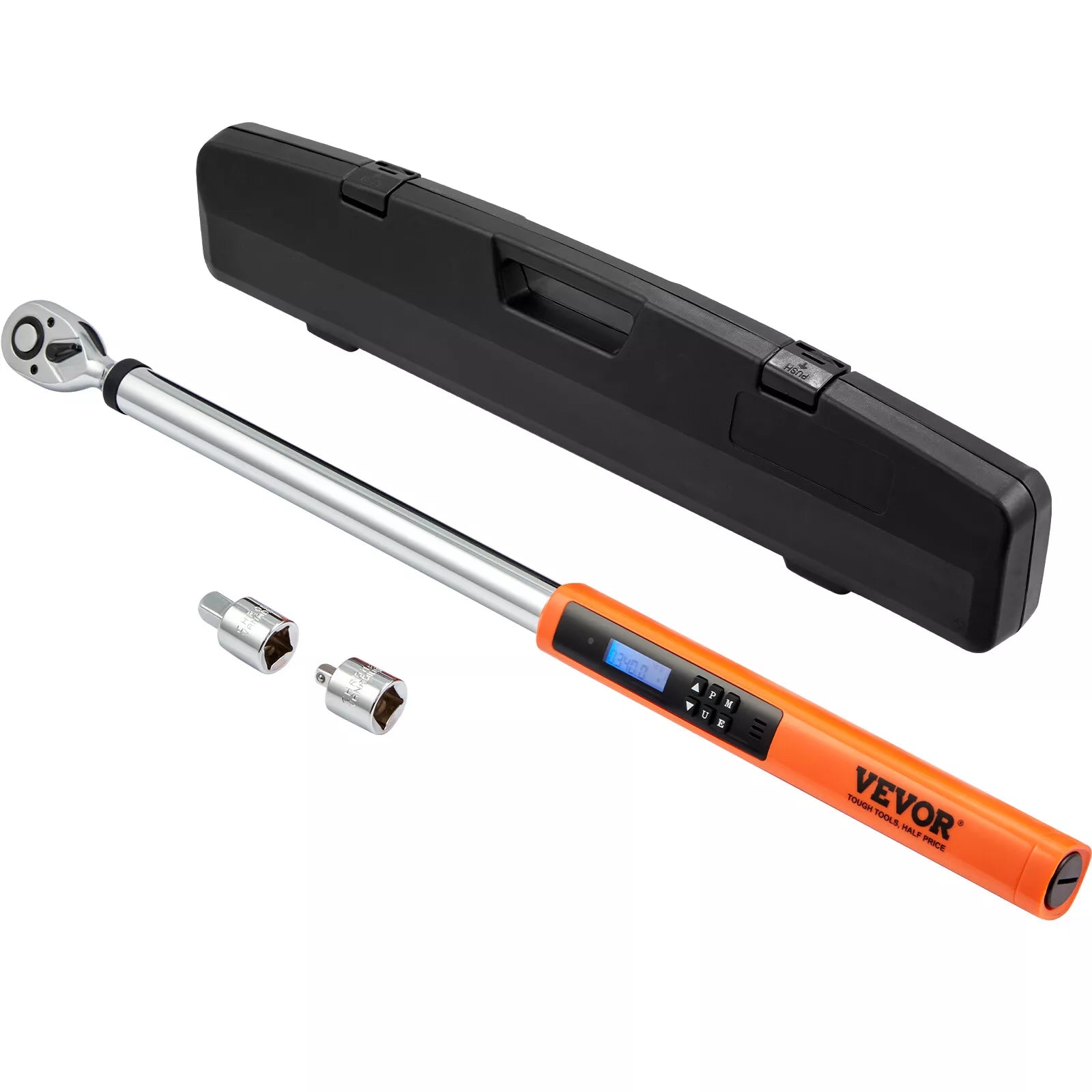 High-Accuracy Digital Torque Wrench 1/2" Drive 25-250 ft.lb