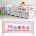 Adjustable 63" Extra Long Toddler Bed Rail Easy Access