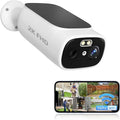 4K Solar Powered Wireless Security Camera Outdoor WiFi Waterproof