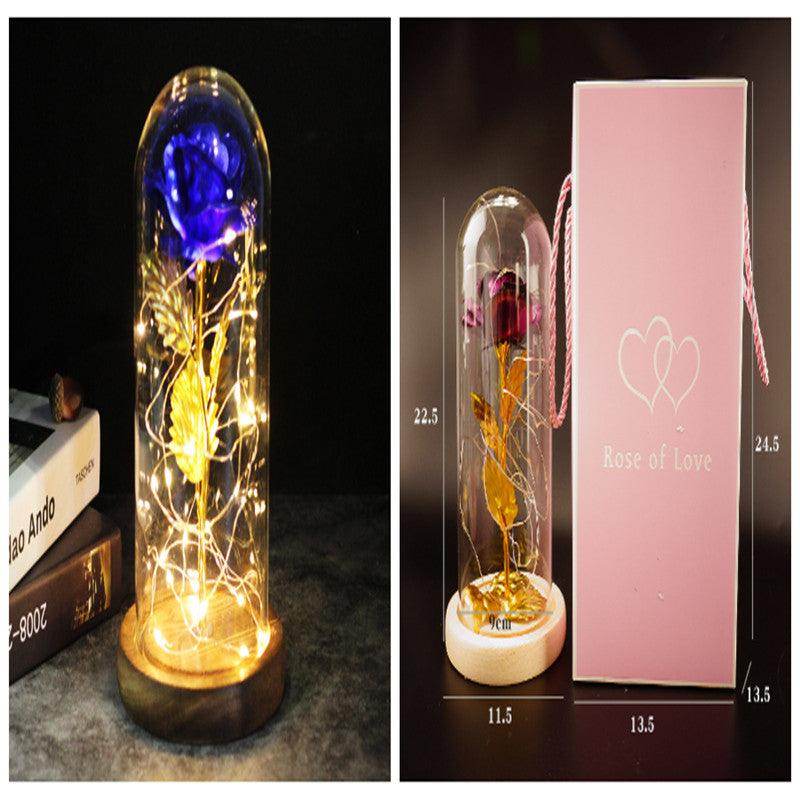 Bouquet Glass Cover Rose | Valentines Gifts for Girlfriend