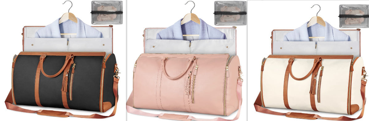 👜 Large Travel Duffle Bag – Waterproof Folding Suit & Clothes Tote