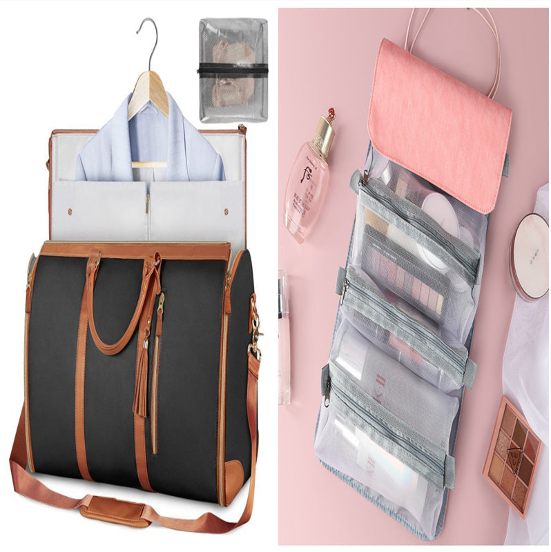 👜 Large Travel Duffle Bag – Waterproof Folding Suit & Clothes Tote