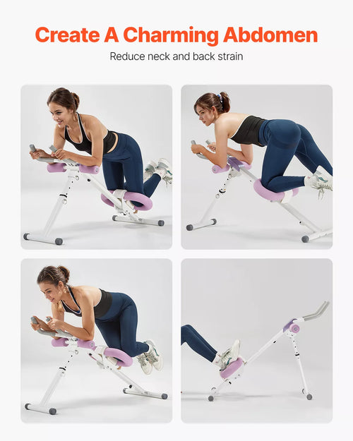 Ab Workout Machine Core Strength Home Gym Training
