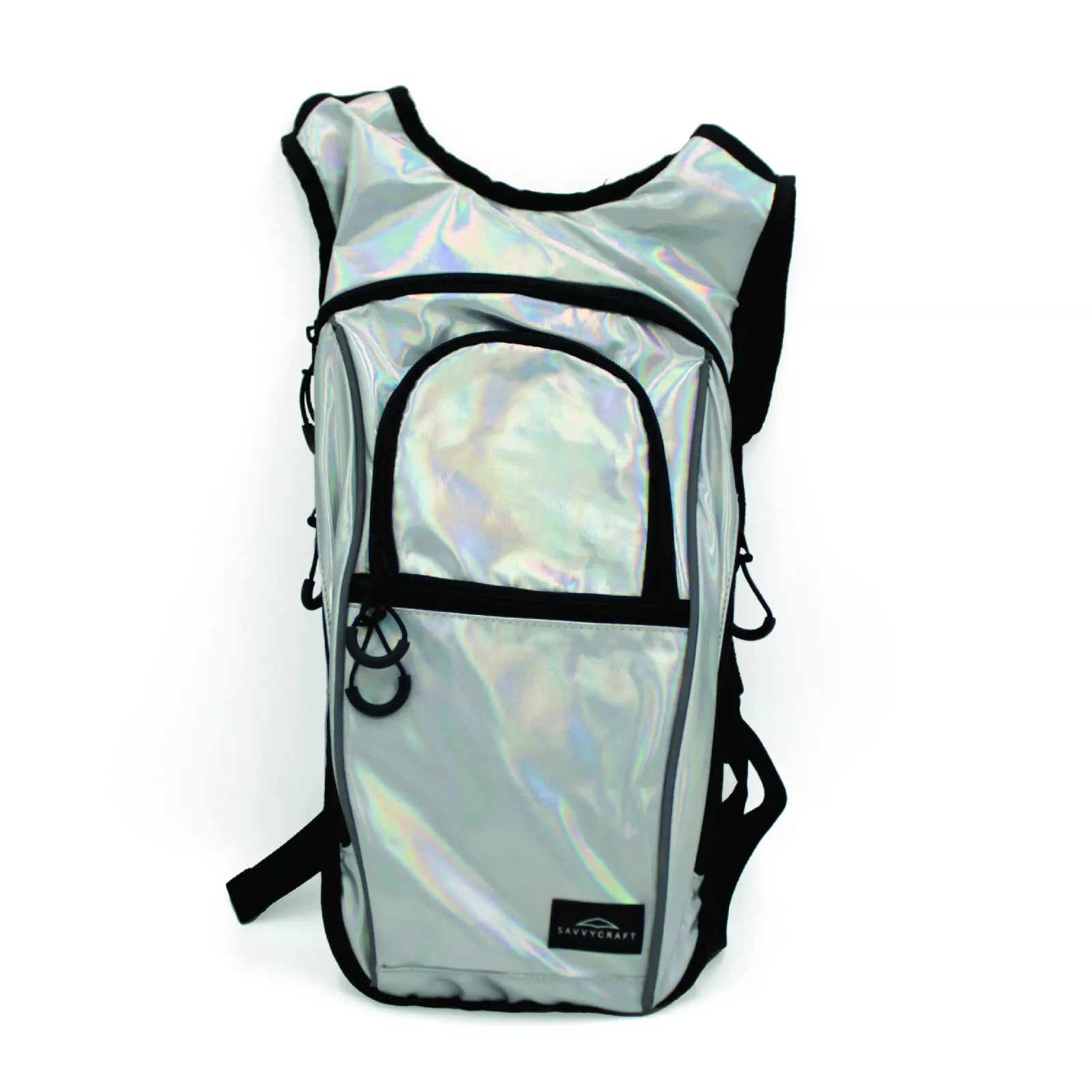 Holographic Insulated Hydration Backpack with 2L BPA-Free Water Bladder