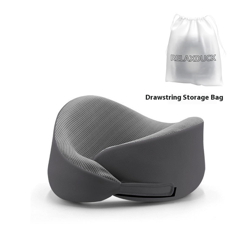 🌟 Adjustable Memory Foam U‑Shaped Travel Neck Pillow