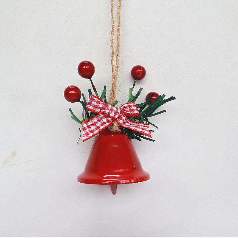 🔔 Jingling Bell Pendant – Hemp Rope Chinese Hawthorn Hanging Décor