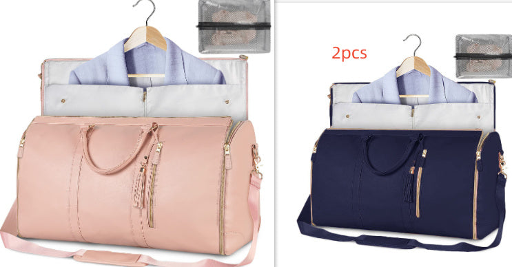 👜 Large Travel Duffle Bag – Waterproof Folding Suit & Clothes Tote