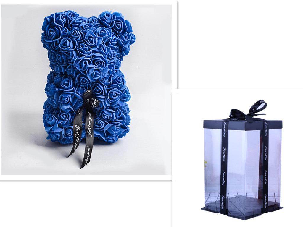 Valentine Foam Forever Rose Teddy Bear