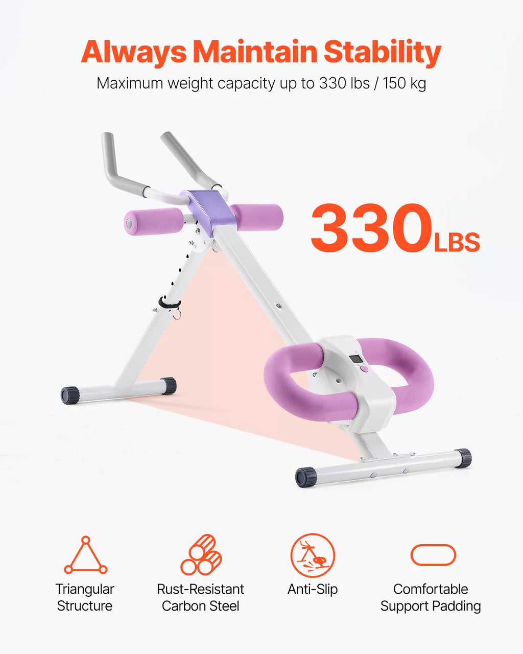 Ab Workout Machine Core Strength Home Gym Training