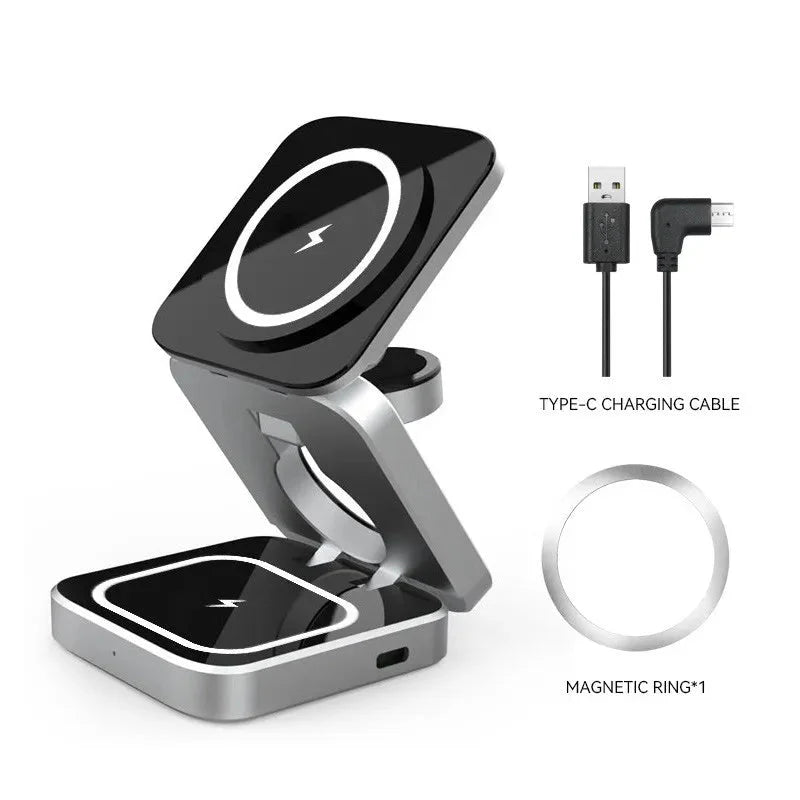 Foldable Magsafe Wireless Charging Station
