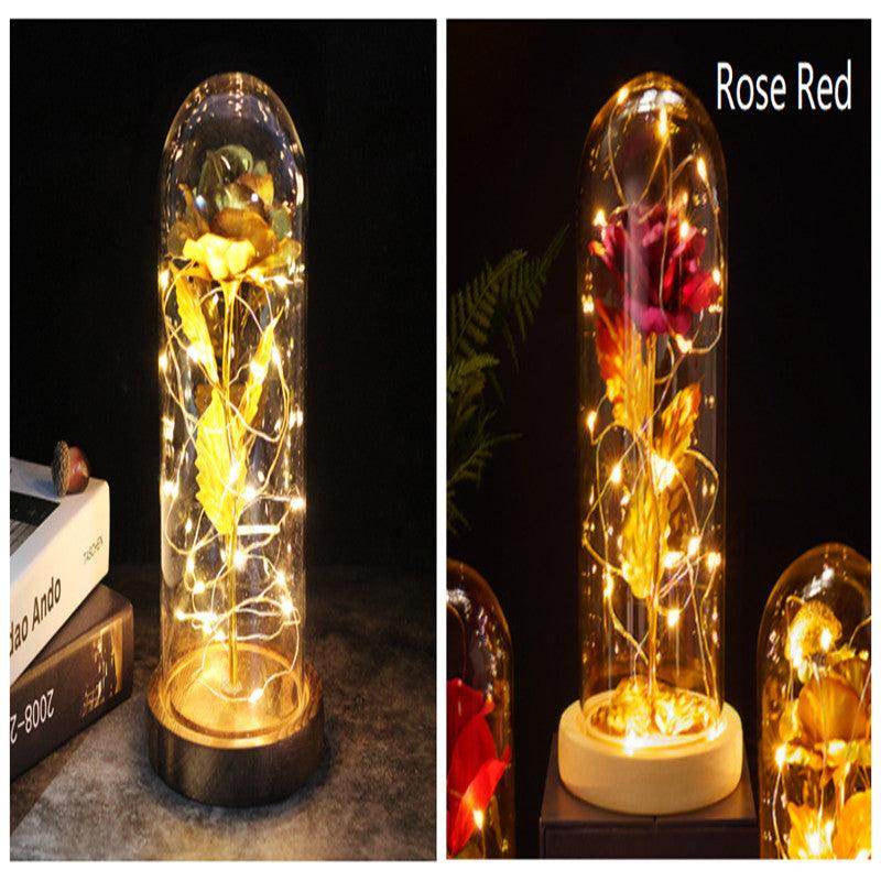 Bouquet Glass Cover Rose | Valentines Gifts for Girlfriend