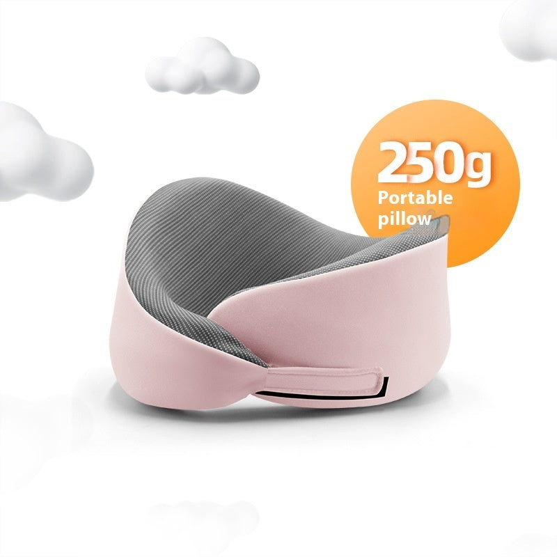 🌟 Adjustable Memory Foam U‑Shaped Travel Neck Pillow