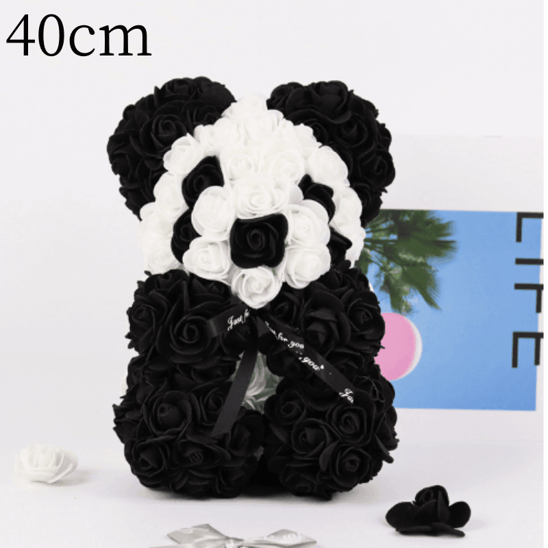 Valentine Foam Forever Rose Teddy Bear